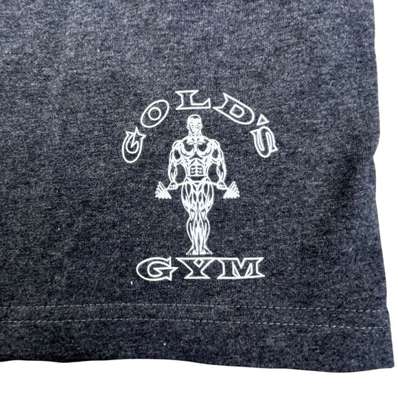 Golds Gym Sweat Shorts Men's XL Gray Cotton Elastic Waist Drawstring Workout - Picture 1 of 10